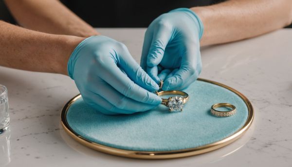 Comment nettoyer ses bijoux de mariage précieux